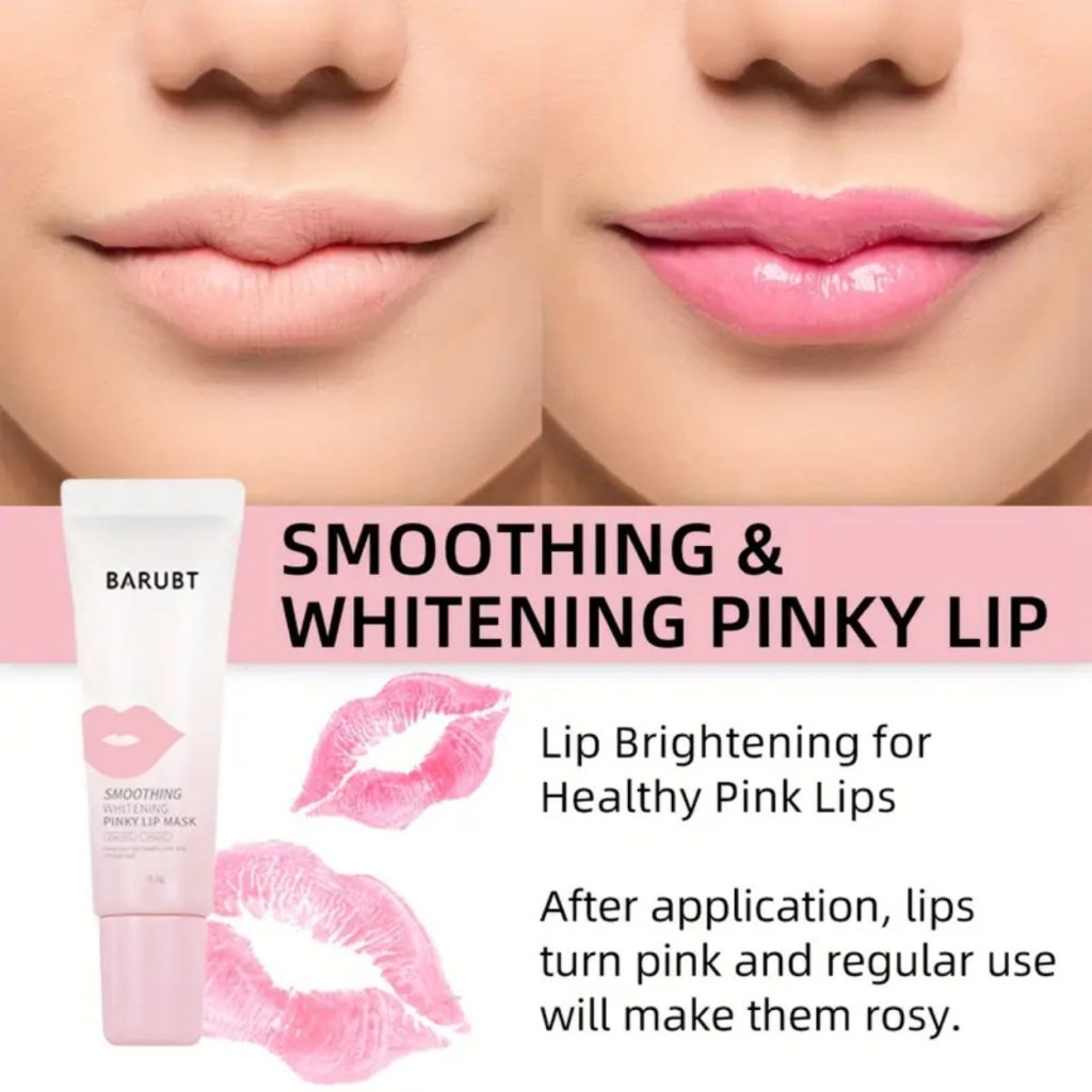BARUBT Portable Lip Scrub in compact stick design for daily lip exfoliation and hydration.
