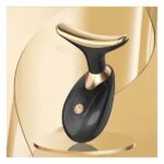 Neck & Face Massager – Gold-Accented Beauty Tool for Relaxation & Glowing Skin