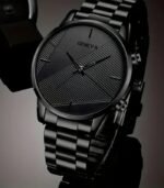 Stylish Men's Quartz Watch with Stainless Steel Strap – Perfect Business Accessory and Gift for Birthdays