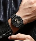 Square Men’s Quartz Watch — elegant, durable, and designed for everyday style. A great gift choice for him. - Image 5