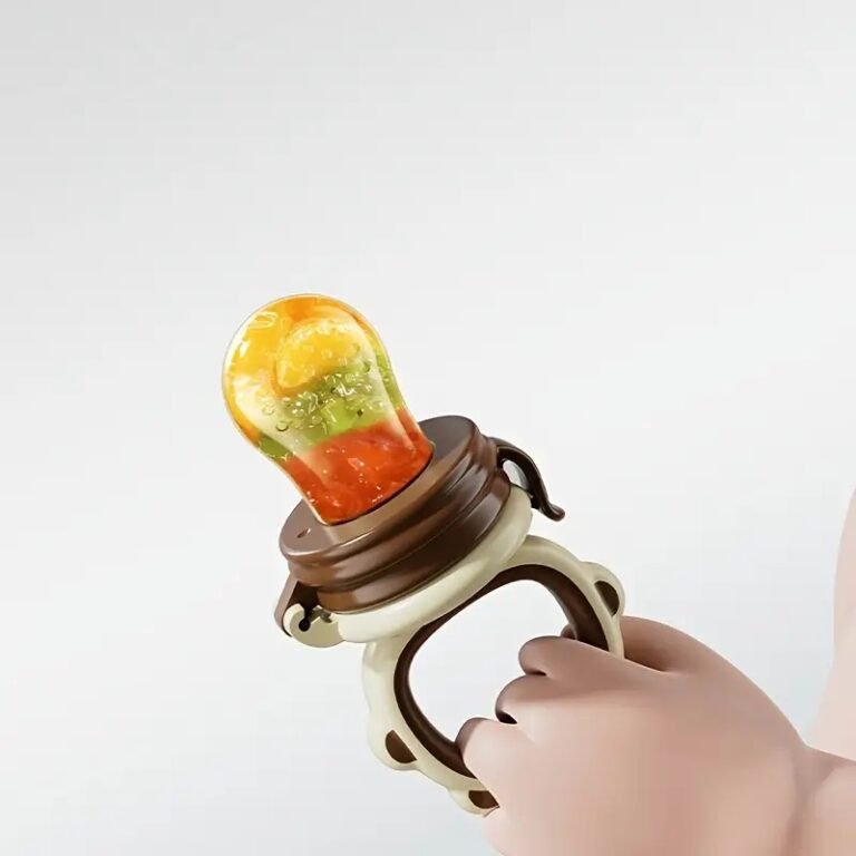 Silicone Baby Feeding Pacifier Fruit and Vegetable Feeder BPA-Free for Infants 0-3 Years