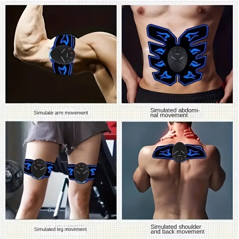 Portable Abdominal Massage Patch for Men & Women – Slimming & Fitness Massager