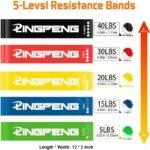 Resistance Bands for Workout – 5 Levels Exercise Bands Set for Gym & Yoga - Image 2