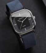 Modern Men's Square Quartz Watch with Minimalist Dial – Sleek, Stylish, and Perfect for Everyday Wear - Image 7
