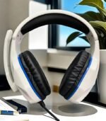 H4 Heavy Bass Headphones with Mic – Wired Over-Ear Gaming Headset for Music, Calls & Online Classes - Image 3