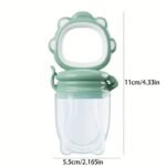 Silicone Baby Feeding Pacifier with Fruit & Vegetable Feeder – BPA-Free Teething Pouch for Babies (0–3 Years) - Image 3