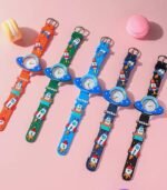 Unisex Macaron Color Silicone Quartz Wristwatch – Soft Strap, Round Dial, Easy-to-Read Arabic Numerals – Cute Gift for Kids & Teens - Image 3