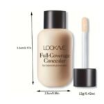 Mini Liquid Concealer – Full Coverage for Acne, Dark Circles & Blemishes - Image 5