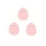 Set of 3 Mini Pear-Shaped Makeup Sponges – For Concealer, Foundation & Powder - Image 3