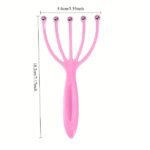 Five-Claw Head Massager – Manual Scalp Brush for Relaxing Massage & Easy Hair Washing - Image 3