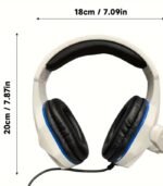 H4 Heavy Bass Headphones with Mic – Wired Over-Ear Gaming Headset for Music, Calls & Online Classes - Image 4