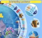 Baby Inflatable Water Play Mat 65cm – Sensory Tummy Time Activity Toy for Infants & Toddlers - Image 4