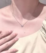 5PCS Imitation Moonstone Jewelry Set – Elegant Style for Every Occasion, Includes Necklace, Earrings, Bracelet & Ring - Image 5