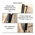 CRASTS Professional Hair Straightener & Curler – 4-Gear Digital Display - Image 6