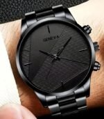Stylish Men's Quartz Watch with Stainless Steel Strap – Perfect Business Accessory and Gift for Birthdays - Image 7