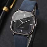 Modern Men's Square Quartz Watch with Minimalist Dial – Sleek, Stylish, and Perfect for Everyday Wear