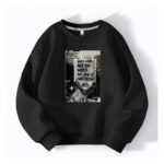 I Don't Know Who I Am" Quirky Urban Street Art Print Hoodie – White PVC Casual Wear | Unisex Fashion Statement Hoodie - Image 2