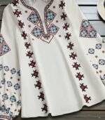 Women’s Ethnic Floral V-Neck Blouse – Lantern Sleeves, Lightweight Fabric & Casual Vacation Style | All-Season Elegant Top - Image 5