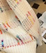 Women's Elegant Multicolor Striped Sweater – Cozy Color-Block Pullover for Effortless Winter Style - Image 5