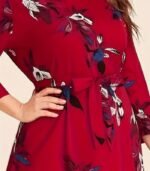 Elegant Women’s Maxi Frock Dress – Full-Length Flowing Gown with Round Neck & Long Sleeves | Perfect for Parties & Formal Events - Image 9