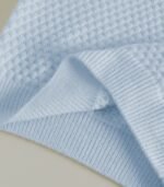 Women’s Blue Winter Sweater – Soft Slim-Fit Pullover with Leaf Pattern for Cozy Seasonal Style - Image 11