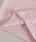 Women’s Blue Winter Sweater – Soft Slim-Fit Pullover with Leaf Pattern for Cozy Seasonal Style - Image 5