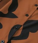 Elegant Floral Print Women’s Shirt – Long Sleeve Button-Up Blouse with Collar | Lightweight, Casual & Machine Washable for Spring and Autumn - Image 12