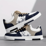 Men’s Retro Casual Sneakers – Comfortable Lace-Up Slip-Ons for Outdoor & Daily Wear - Image 2