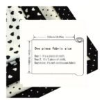 Buyvuy Heart Dot Print Super Soft Premium Chiffon Fabric – 59x19.68" | 100% Polyester | Lightweight & Elegant Fabric for DIY Crafts, Party Décor, Gift Wrapping & Dressmaking - Image 5