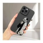 iPhone Black Cover – New Slim Design Protective Case for iPhone Series | Stylish Shockproof Back Cover - Image 2