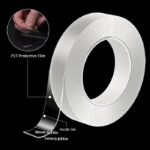 Transparent Double-Sided Nano Tape – Heavy Duty Reusable Waterproof Adhesive Mounting Tape - Image 2