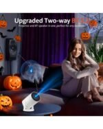 XYA Ultra-HD Smart Mini Projector – 180° Rotatable Portable Home Theater with WiFi 6 & Bluetooth 5.2, Android 12 System, Auto Keystone Correction & Quick Focus – Ultra Bright Projector for PC, TV, Smartphone & Office Presentations - Image 4