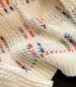 Women's Elegant Multicolor Striped Sweater – Cozy Color-Block Pullover for Effortless Winter Style - Image 4