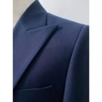 Men’s Three-Piece Suit Set – Formal Notch Lapel Jacket, Vest & Pants for Weddings, Business & Parties - Image 3