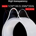 Transparent Double-Sided Nano Tape – Heavy Duty Reusable Waterproof Adhesive Mounting Tape - Image 3