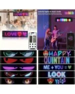 Flexible Display Sign Demon Eyes LED Panel – RGB LED Matrix Pixel Panel, Bluetooth APP Programmable, Car Truck Decorative Display Screen - Image 3
