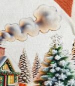 Women’s Festive Knit Christmas Sweater – Warm Winter Pullover with Faux Fur Trim & Holiday Print for Cozy Celebrations - Image 5