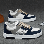 Men’s Retro Casual Sneakers – Comfortable Lace-Up Slip-Ons for Outdoor & Daily Wear - Image 4