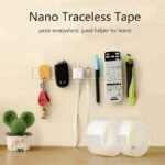 Transparent Double-Sided Nano Tape – Heavy Duty Reusable Waterproof Adhesive Mounting Tape - Image 4