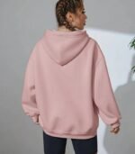 Women’s Pink “It’s Different” Floral Hoodie – Soft Long-Sleeve Pullover Featuring “With You” Print | Trendy, Cozy & Stylish Choice for Fall and Winter Casual Wear - Image 26