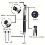 HD Portable Smart Pen Camera – 32GB Hidden Mini Video Recorder for Meetings & Lectures - Image 4