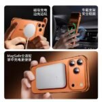 iPhone 17 Pro Max Alloy Edge Case – Ultra-Thin Magnetic Adsorption, Anti-Fall Protective Shell | Minimalist Design for iPhone 17 Pro Series - Image 5