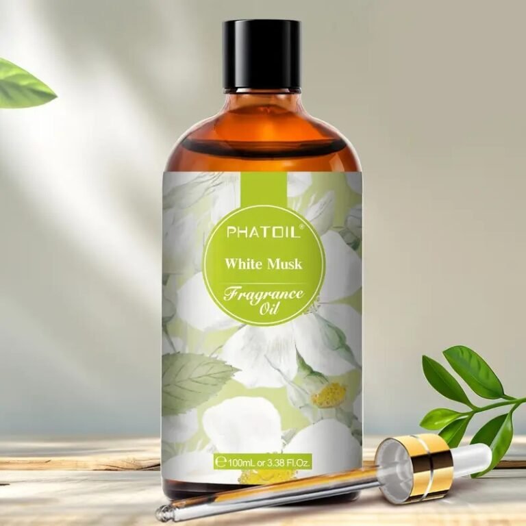 PHATOIL White Musk Fragrance Oil – Alcohol-Free Long-Lasting Unisex Perfume 100ml