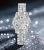 6pcs Golden Quartz Watch & Jewelry Set for Women – Elegant Necklace, Earrings, Bracelet, Ring & Gift Box - Image 6