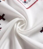 Women’s Ethnic Floral V-Neck Blouse – Lantern Sleeves, Lightweight Fabric & Casual Vacation Style | All-Season Elegant Top - Image 4