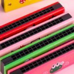 16-Hole Kids Harmonica Toy – Colorful Musical Instrument for Toddlers, Beginners & Children (Random Color)