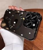 Luxury Magnetic Clear Phone Case – Plating Acrylic Cover for iPhone 16, 15, 14, 13, 12, 11 Pro Max, Plus Series - Image 6