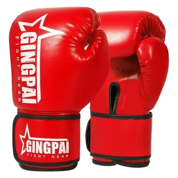 Boxing Gloves for Adults – Breathable Muay Thai Training Gear for Beginners and Combat Sports