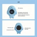 MAYAPHILOS Digital Baby Bath Thermometer – Floating Temperature Gauge for Safe Baby Bath