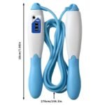 Mechanical Jump Rope with Digital Counter – Adjustable Fitness Skipping Rope with Non-Slip Handles for Home & Gym Cardio Training